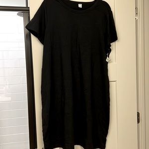 Old Navy Black Knee Length Dress